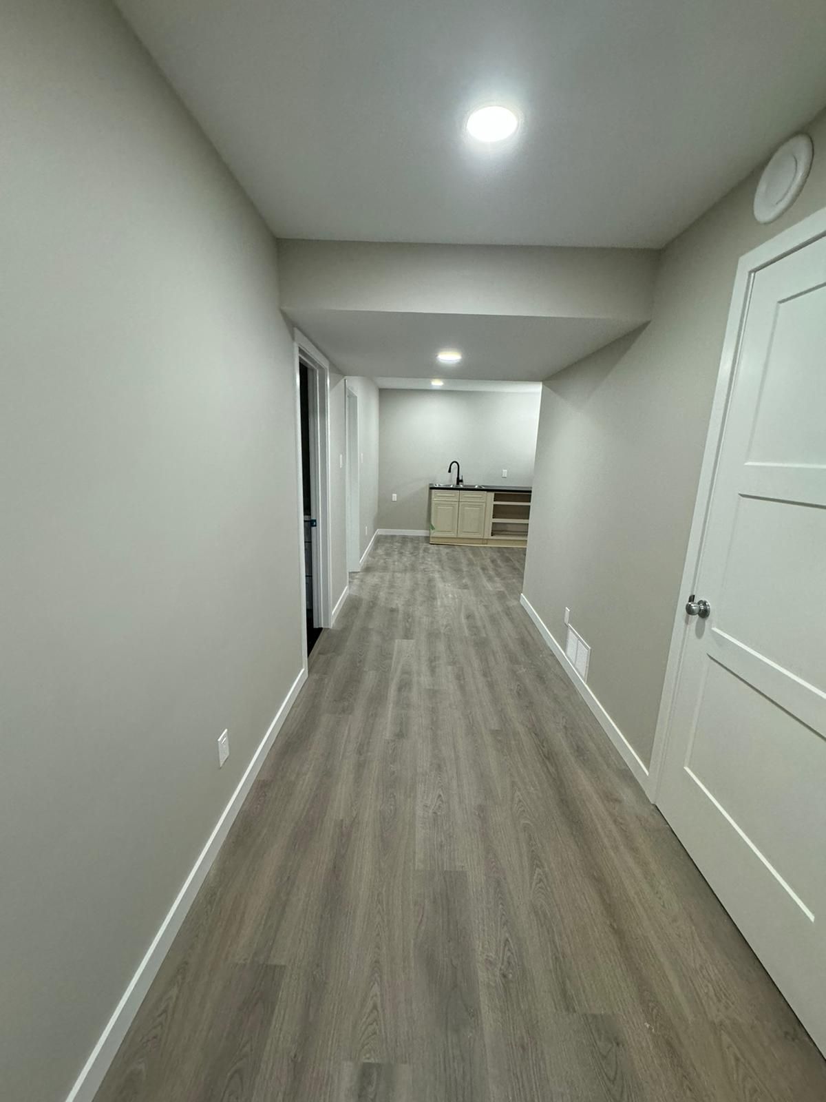 Basement hall to wet bar — Carleton Place