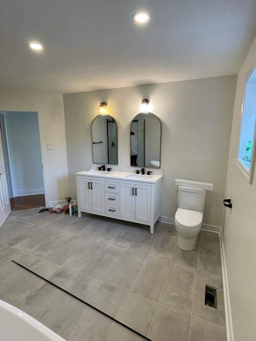 Ensuite - double vanity