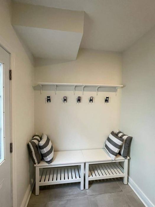 Mudroom bench